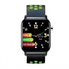 Reloj smartwatch leotec multisport bit 2 plus ip68 negro y verde 1.4pulgadas