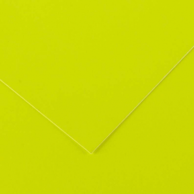 Canson Guarro Pack de 25 Cartulinas Iris de 185g - 50x65cm - Color Amarillo Fluo