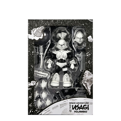 Space usagi yojimbo black & white ver. scale action fig. 18 cm usagi yojimbo