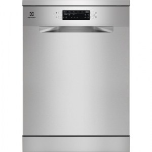 Lavavajillas Electrolux ESA47301SX, 13 servicios, 8 programas, motor inverter, Airdry, AutoSense, 46dB, clase D, inox