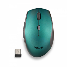 NGS BEE Ratón Inalámbrico Í?ptico 1600 DPI Verde