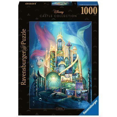 Puzzle ravensburger disney castles - ariel 1000 piezas