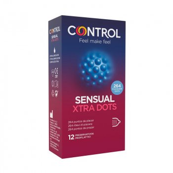 Sensual Xtra Dots - Punteados 12 uds