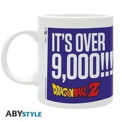Taza abystyle dragon ball - it's over 9000!!