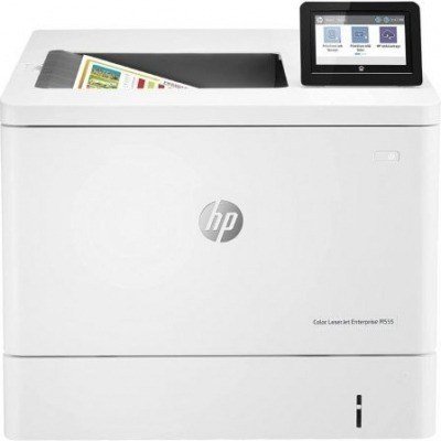 Impresora Láser Color HP LaserJet Enterprise M555DN Dúplex/ Blanca
