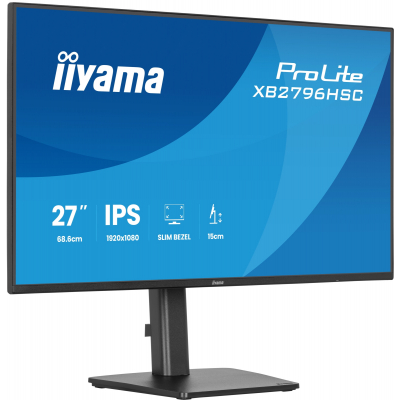 ProLite XB2796HSC-B1 pantalla para PC 68,6 cm (27) 1920 x 1080 Pixeles Full HD LED Negro