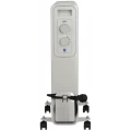 Radiador de aceite Jata JCRA2307, 1.500 W, 7 elementos, 3 potencias, termostato regulable, blanco - imagen 2