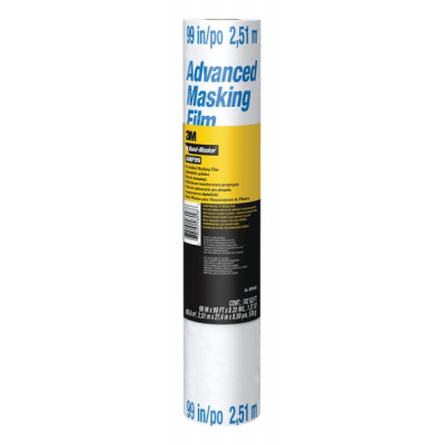 3M Hand-Masker Film para Enmascarar - 2.51x27.4m - Color Azul/Blanco