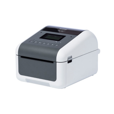 Brother TD-4425DNWB Impresora Termica de Etiquetas WiFi, Bluetooth - Resolucion 203ppp - Velocidad 203mms - Color Blanco/Gris