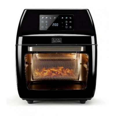 BXAFO1200E Sencillo 12 L Independiente 1700 W Freidora de aire caliente Negro