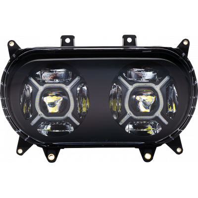 ProGLOW™ Double-X LED Headlight CUSTOM DYNAMICS PG-RG-B