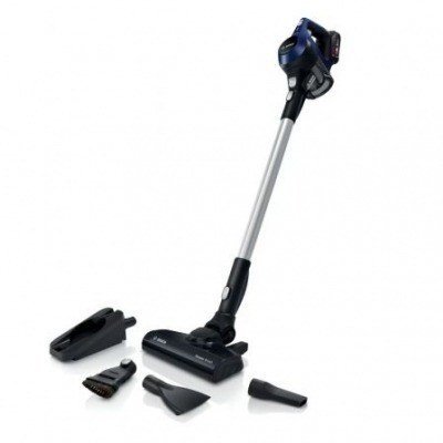 Aspirador Escoba con Batería Bosch Serie 6 Unlimited Azul/ 18V/ Autonomía 30 Min