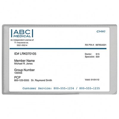 Pack 5 hojas portadoras brother para tarjetas plasticas 500 usos