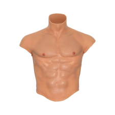 HIDDEN DESIRE - ALTER EGO CAMISETA SILICONA TORSO MASCULINO CON ABDOMINALES NATURAL