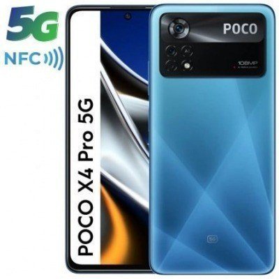 Smartphone Xiaomi POCO X4 Pro NFC 8GB/ 256GB/ 6.67/ 5G/ Azul Laser