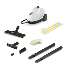 Kärcher SC 2 EasyFix Limpiador a vapor de cilindro 1 L 1500 W Negro, Blanco