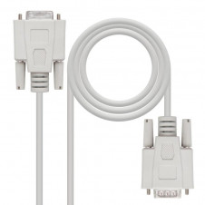 Nanocable Cable Serie Modem DB9/M-DB9/H