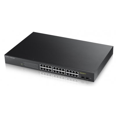 GS1900-24HP Gestionado L2 Gigabit Ethernet (10/100/1000) Energía sobre Ethernet (PoE) Negro