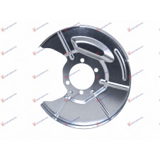 PANEL PROTECTOR DE SALPICADURA DISCO DE FRENO TRASERO (VEHICULOS CON ESP)  DIAMETETRO DE DISCO 303MM)