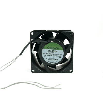 Ventilador 230Vac 80x80x38mm 14W 2 Cables Friccion