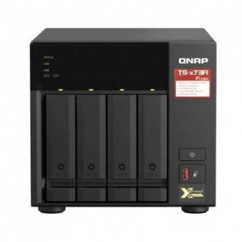 NAS QNAP TS-473A8G/ 4 Bahías 3.5- 2.5/ 8GB DDR4/ Formato Torre