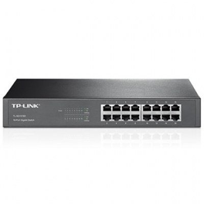 Switch 16 puertos 10 - 100 - 1000 tp - link tl - sg1016d