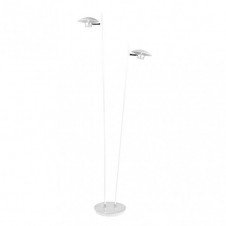 Pie Salon Ciudad Del Cabo 2l 12w 4000k Blanc/plata150x30x25 Cm 1080 Lm Dirigible Y Orientable