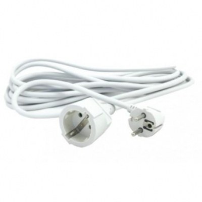 Prolongador Electrico SCHUKO BLANCO 2m SILVER