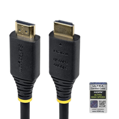 Cable hdmi 8k 0.5m - macho - macho - negro