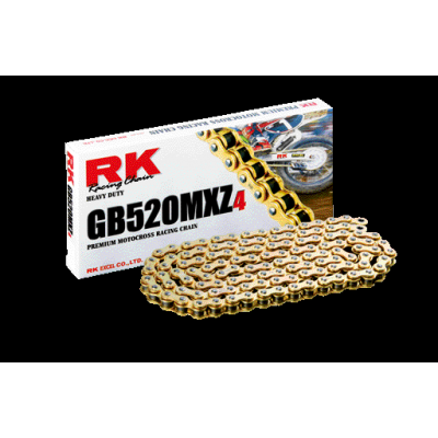 Cadenas 520 Heavy Duty (MXZ/4) RK GB520MXZ4-100-CL