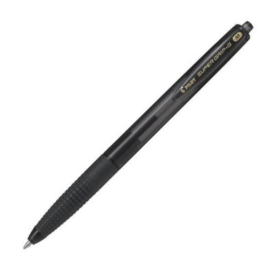 PILOT Boligrafo retractil Supergrip G tinta aceite trazo 0,4mm negro