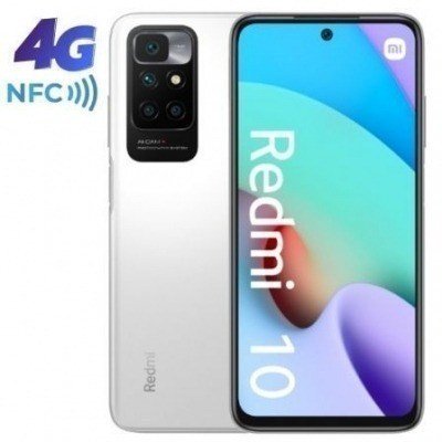 Smartphone Xiaomi Redmi 10 NFC 4GB/ 128GB/ 6.5/ Blanco Guijarro