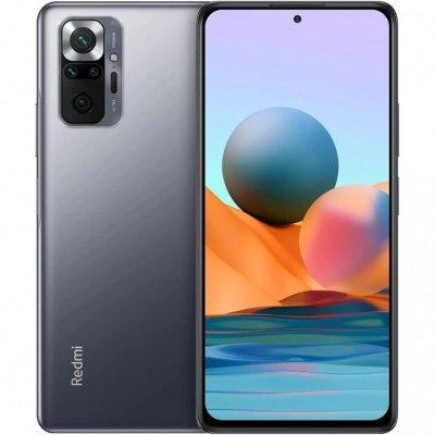 Telefono movil smartphone xiaomi redmi note 10 pro onyx gray - 6.67 pulgadas - 128gb rom - 8gb ram - 108 + 8 + 5 + 2 mpx - 16mpx - 5020 mah - huella - face id - dual sim