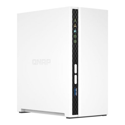 Servidor nas qnap k - ts - 233+2xmn10ada800s 2 bahias 2gb gigabit ethernet