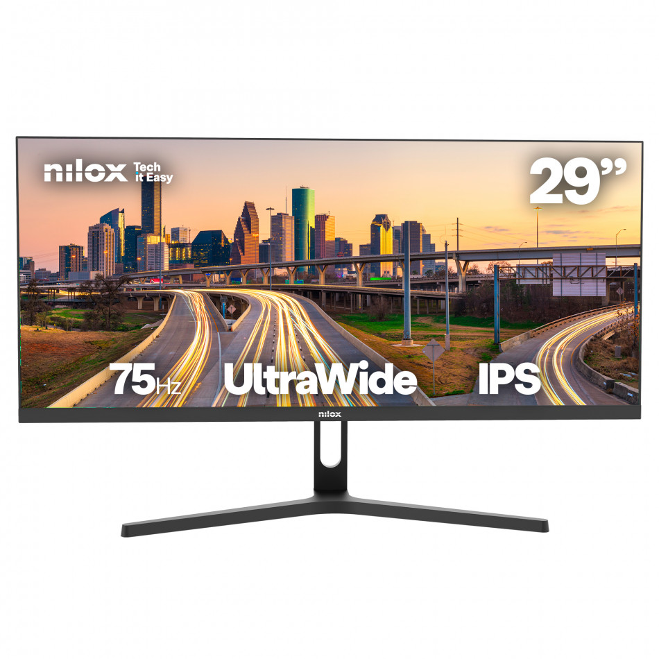 Monitor 29, FHD, IPS UltraWide, 4ms, 75 Hz, HDMI y DP