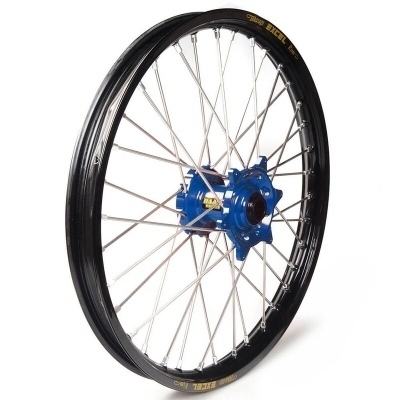 Rueda completa Haan Wheels aro negro 17-2,50 buje azul 1 43049/3/5 1 43049/3/5