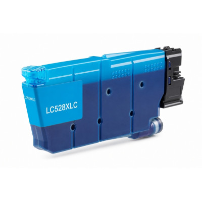 Brother LC528XL Cyan Cartucho de Tinta Pigmentada Generico - Reemplaza LC528XLC