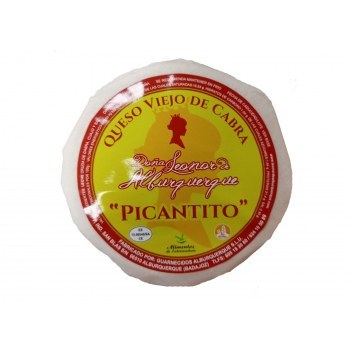 Queso Artesano Viejo Cabra Picantito Doña Leonor de Alburquerque