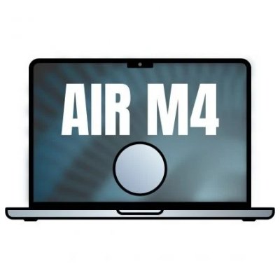 Apple Macbook Air 15,3/ M4 10-Core CPU/ 24GB/ 512GB SSD/ 10-Core GPU/ Azul Cielo