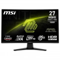 Monitor gaming MSI MAG 274CQF, 27 pulgadas, QHD, Rapid VA, 180 Hz, 1 ms MPRT, curvo, HDMI, DisplayPort, negro