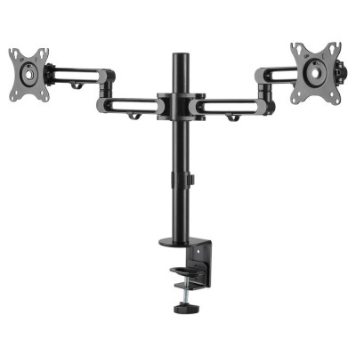 Soporte mesa startech vesa hasta 32 pulgadas 100x100mm brazo doble max 8kg - brazo