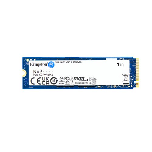 Kingston Technology NV3 M.2 1 TB PCI Express 4.0 NVMe 3D NAND