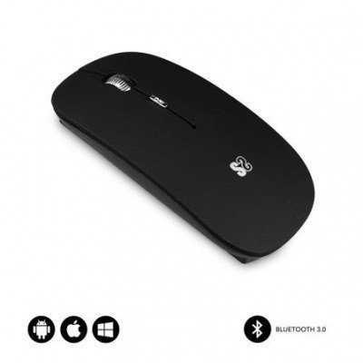 Ratón Inalámbrico por Bluetooth Subblim Flat/ Hasta 1600 DPI