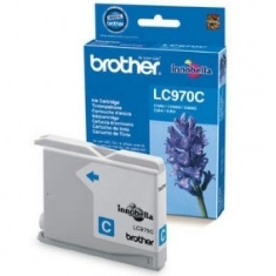Cartucho tinta brother lc970c cian 300 paginas dcp - 135c - dcp - 150c - mfc - 235c - mfc - 260c