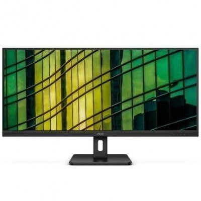 Monitor Profesional Ultrapanorámico AOC U34E2M 34/ WQHD/ Negro