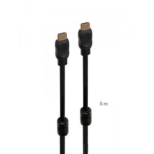 Cable HDMI 2.1. 8K@60Hz. 48 Gbps. Cu. 26 AWG. 5 m. Fonestar 7908K-5