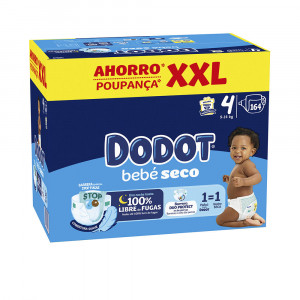 DODOT ETAPAS XXL talla 4 pañales 9-14 kg 164 u