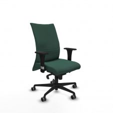 Piqueras y Crespo Albacete confidente sincro bali verde botella brazos 1D base nailon ruedas 65mm engomadas