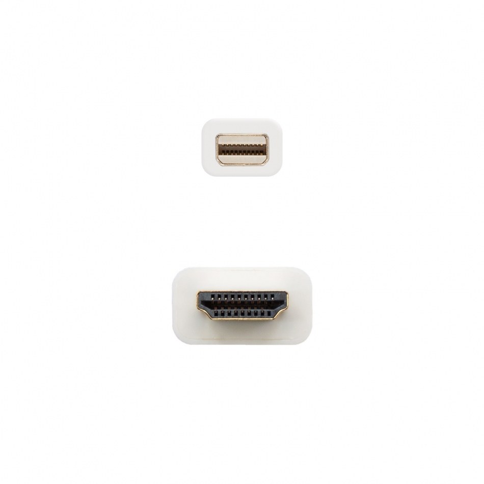 Cable MiniDisplayPort a HDMI BLANCO 5m