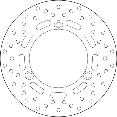 Disco de freno Brembo 68B407P1 68B407P1